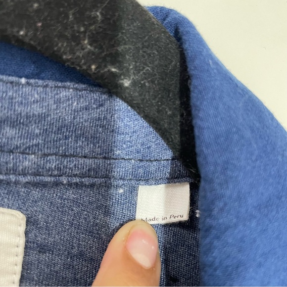 Billy Reid Long Sleeve Polo - Picture 5 of 6